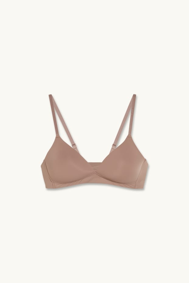 Donna - Reggiseno senza ferretti - imbottito - LYCRA® - beige