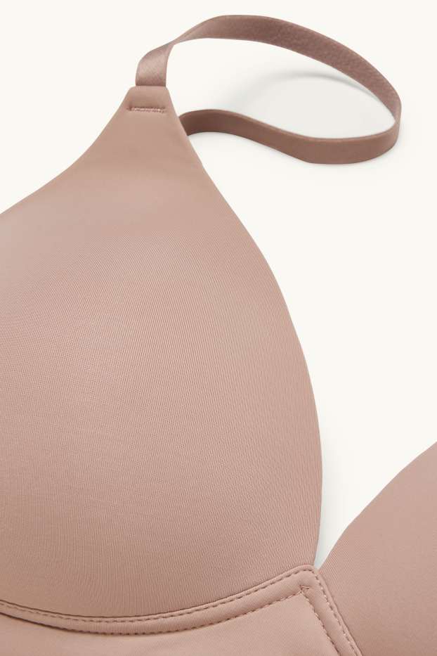 Women - Multipack of 2 - non-wired bra - padded - LYCRA® - light brown