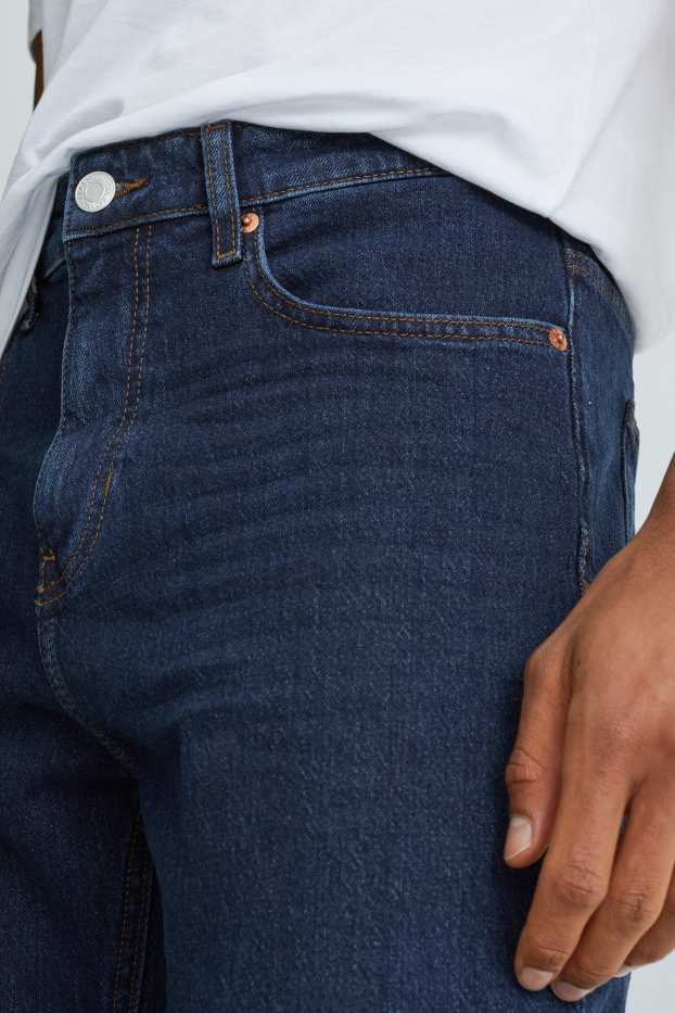 Herren - Regular Jeans - LYCRA® - dunkeljeansblau