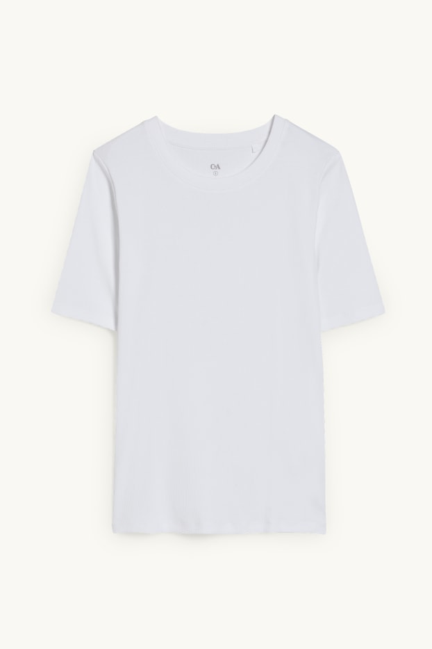 Damen - T-Shirt - weiß