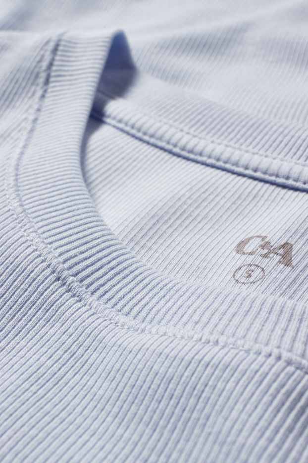 Damen - T-Shirt - hellblau