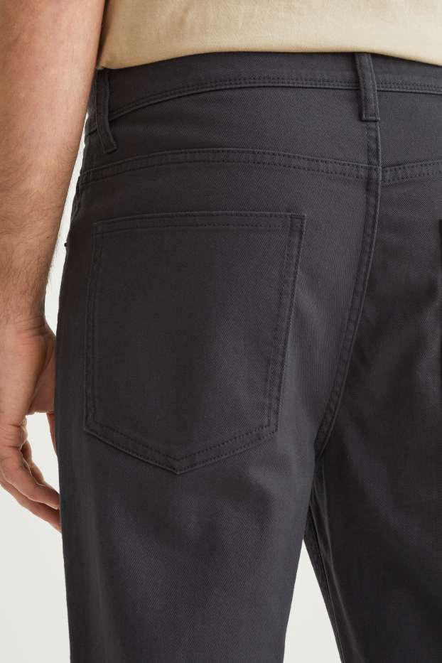 Herren - Hose - Regular Fit - dunkelgrau