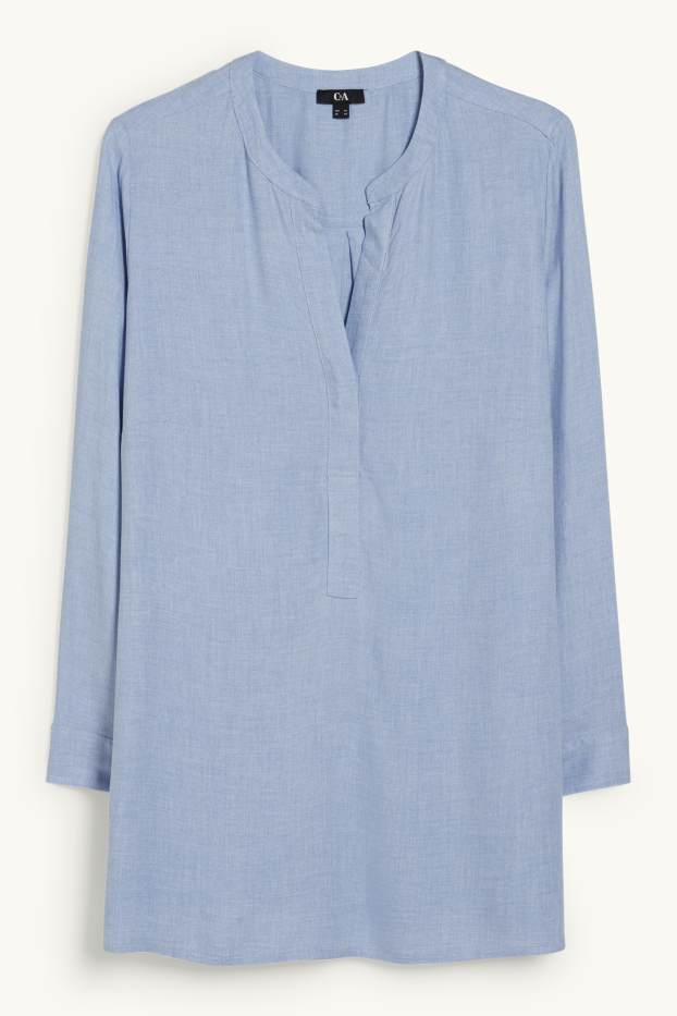 Dames - Blouse - lichtblauw