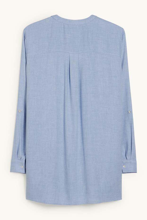 Dames - Blouse - lichtblauw