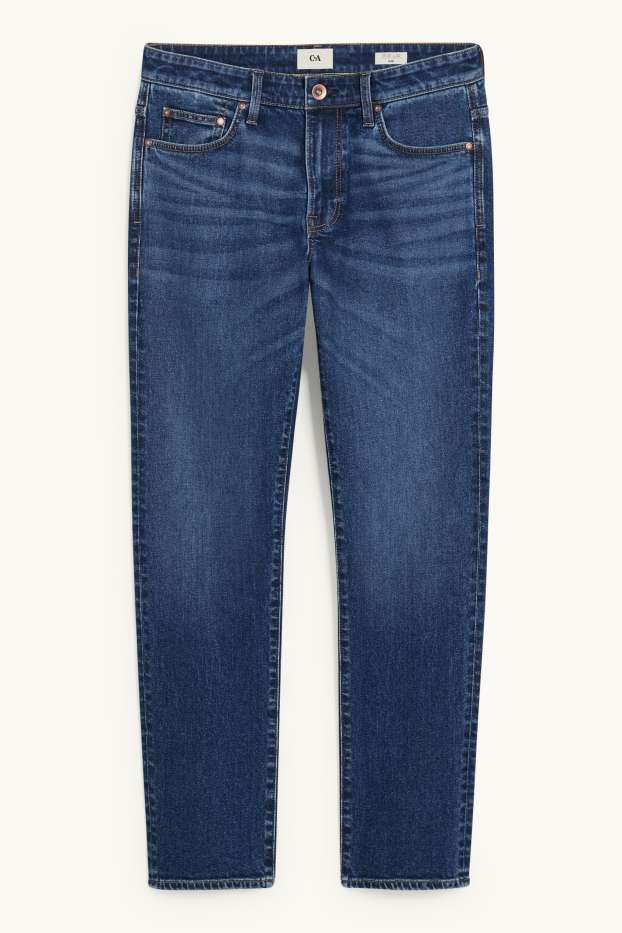 Bărbați - Slim jeans - LYCRA® - denim-albastru