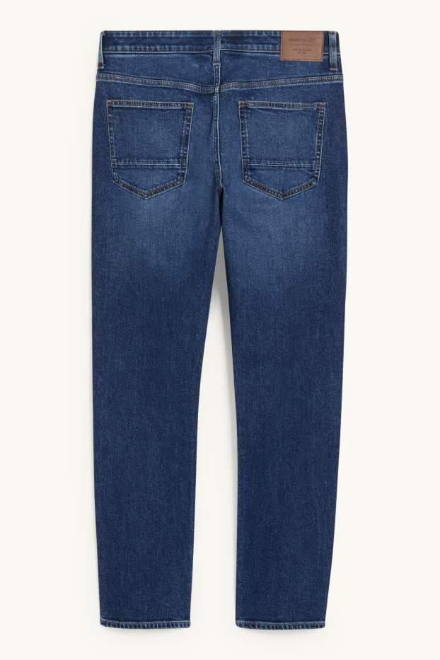 Bărbați - Slim jeans - LYCRA® - denim-albastru