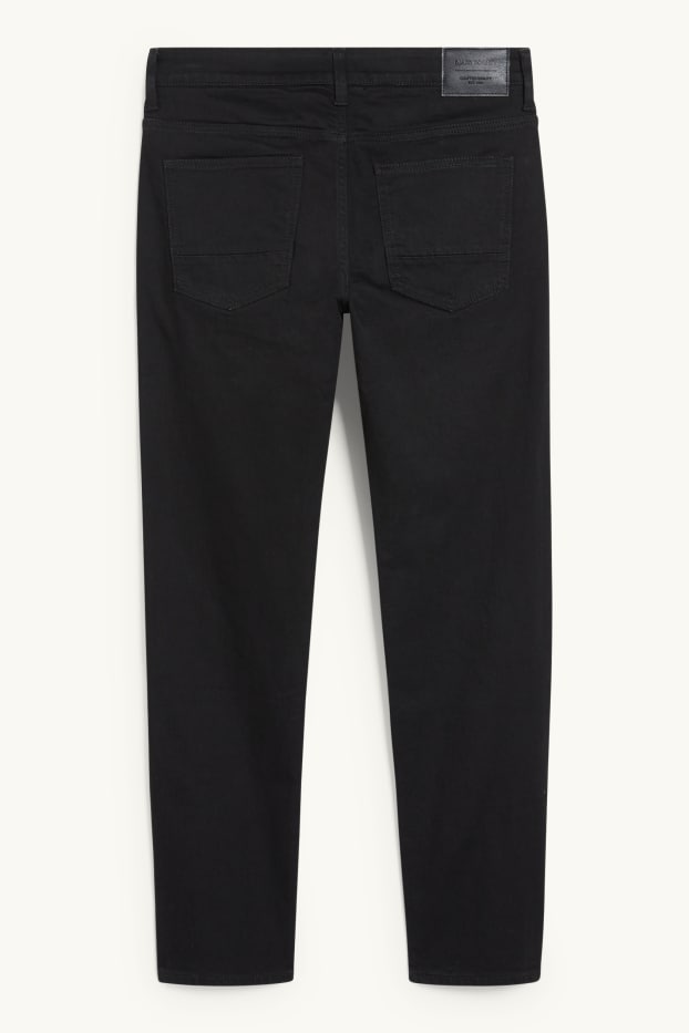 Pánské - Slim jeans - LYCRA® - černá