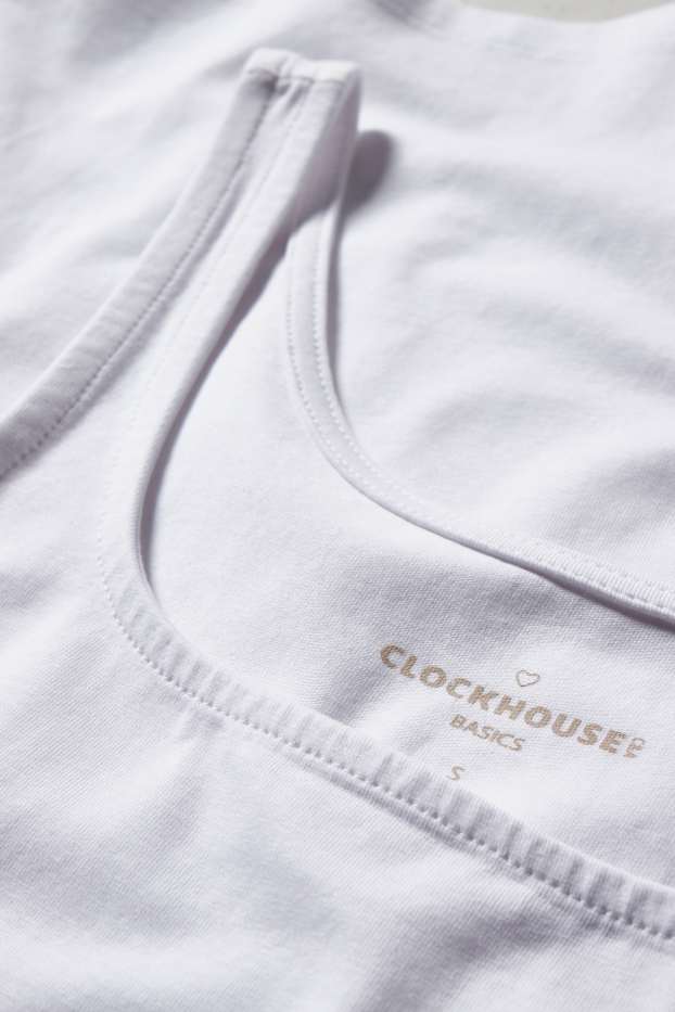 Dames - CLOCKHOUSE - Recover™ - top - wit