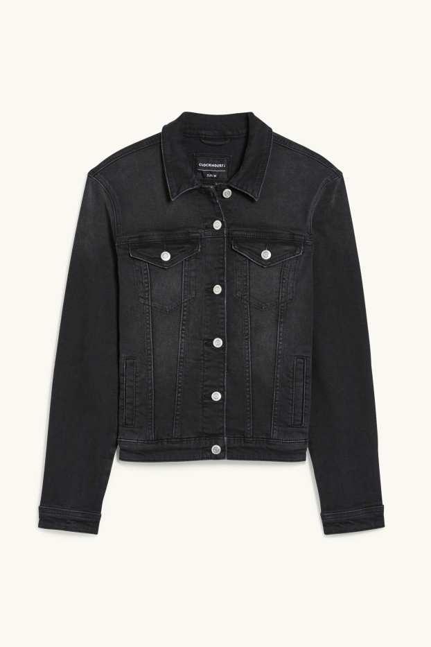 Women - CLOCKHOUSE - denim jacket - black