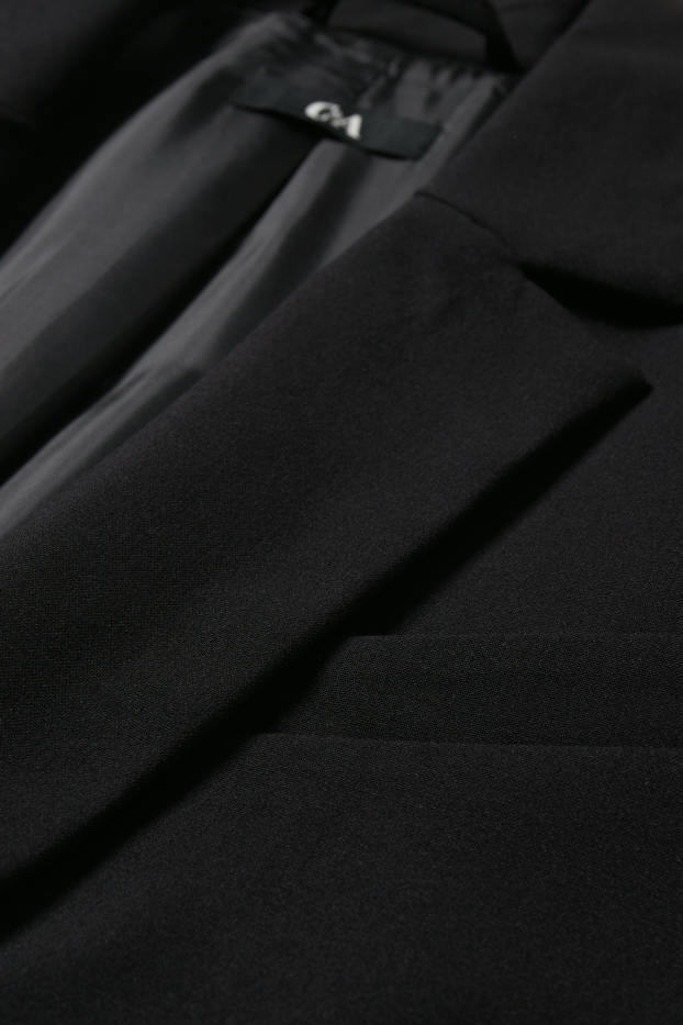 Damen - Blazer - Regular Fit - schwarz