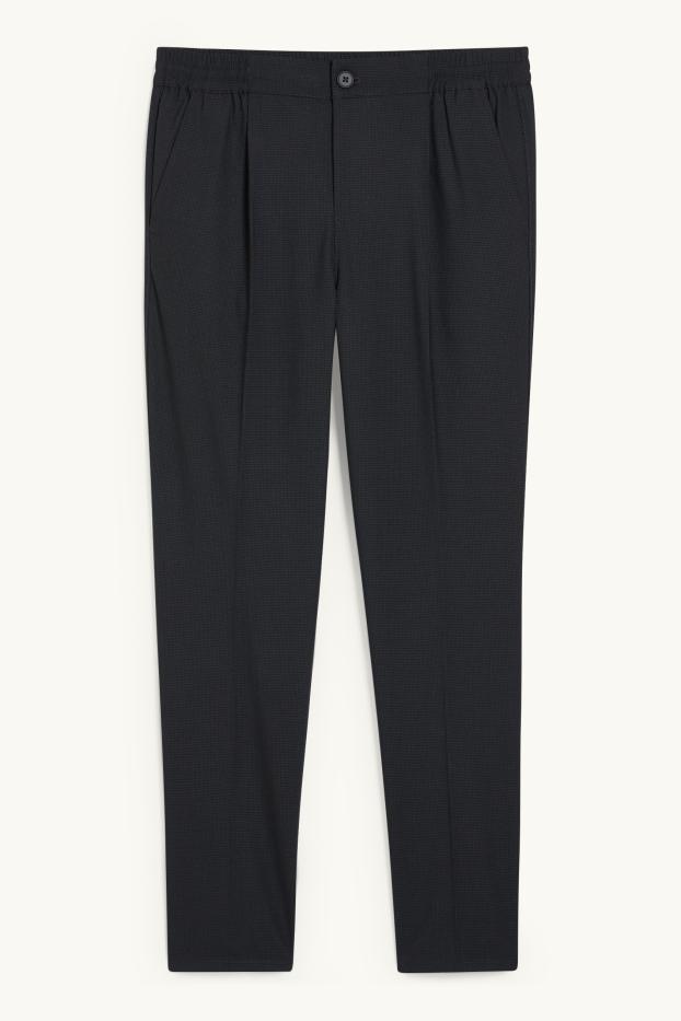 Men - Chinos - tapered fit - Flex - anthracite