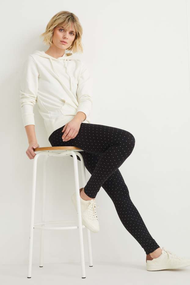 Femmes - Lot de 2 - leggings - noir