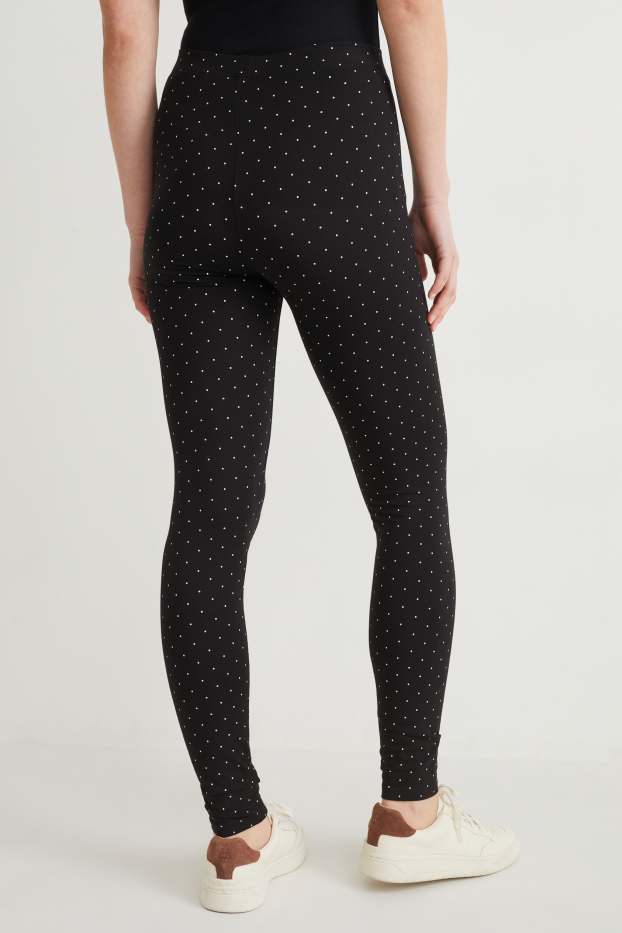 Femmes - Lot de 2 - leggings - noir
