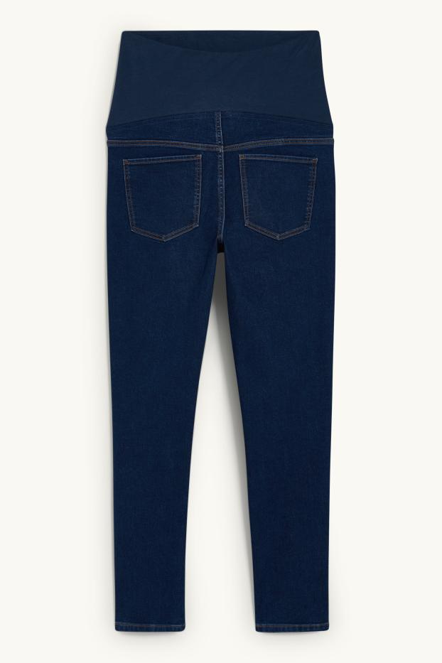 Damen - Umstandsjeans - Jegging Jeans - jeansblau