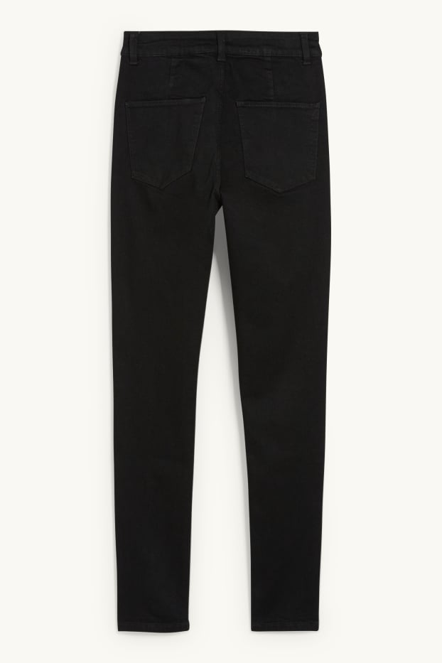 Donna - Jeggings - vita alta - nero