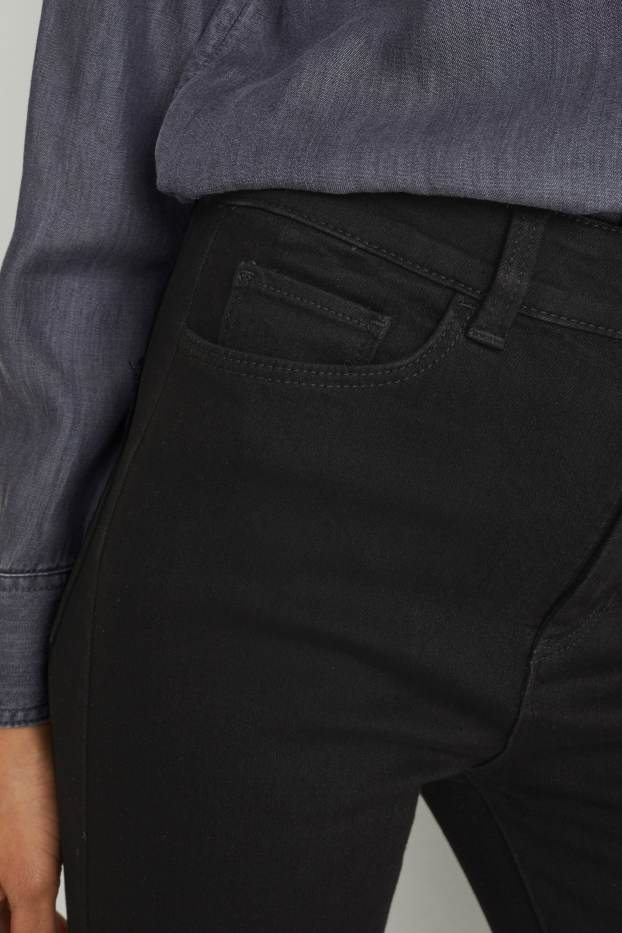 Donna - Jeggings - vita alta - nero