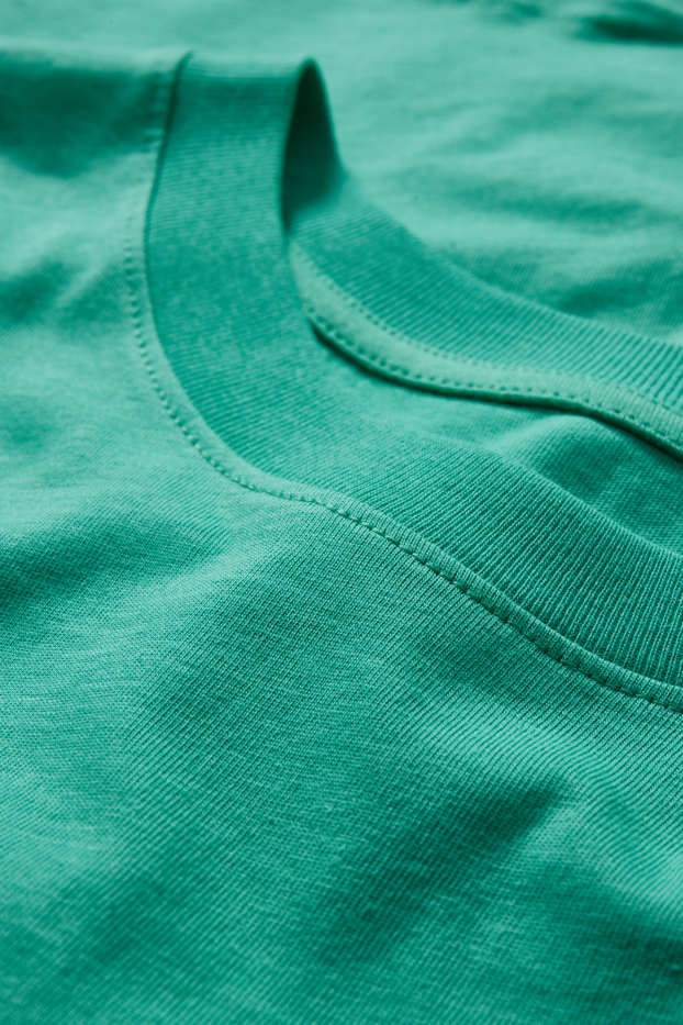 Dames - Basic T-shirt - groen