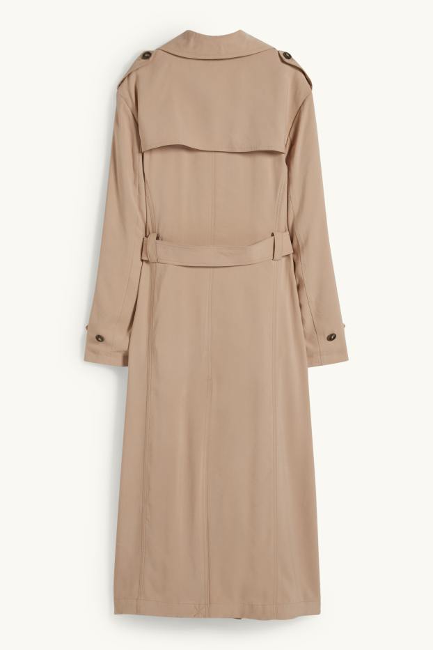Women - Trench coat - beige