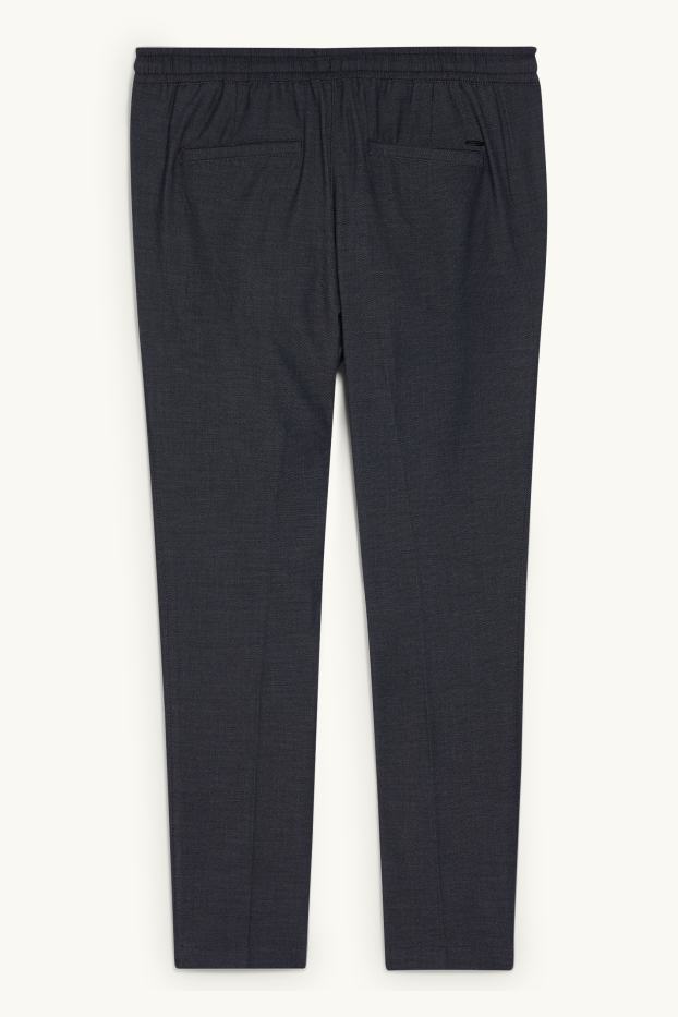 Heren - Chino - tapered fit - Flex - donkerblauw