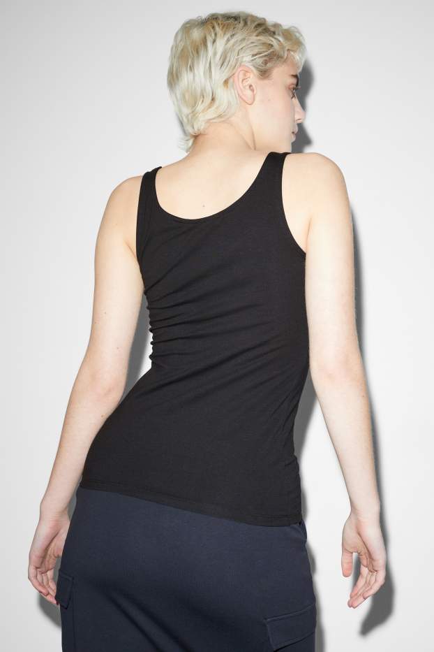 Dames - CLOCKHOUSE - Recover™ - top - zwart