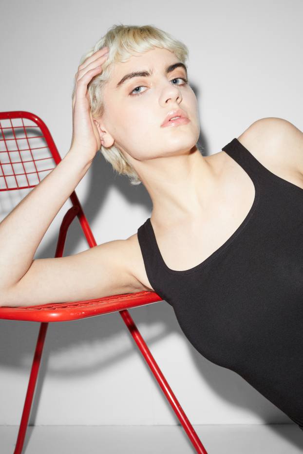 Dames - CLOCKHOUSE - Recover™ - top - zwart