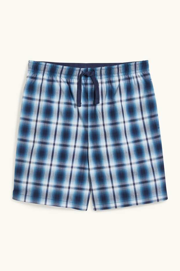 Men - Short pyjamas - light gray-melange
