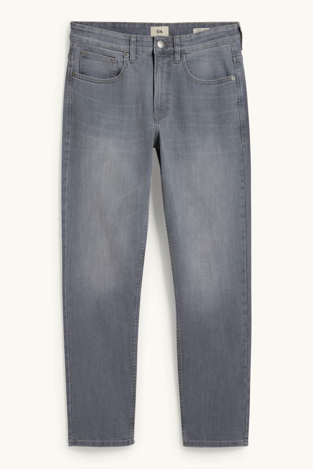 Bărbați - Slim jeans - LYCRA® - denim-gri deschis