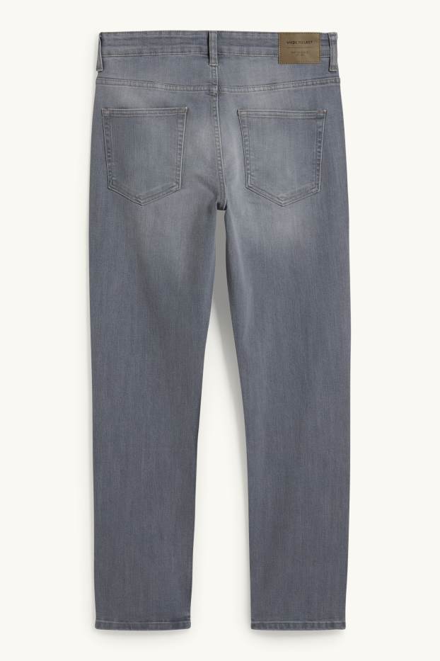 Bărbați - Slim jeans - LYCRA® - denim-gri deschis