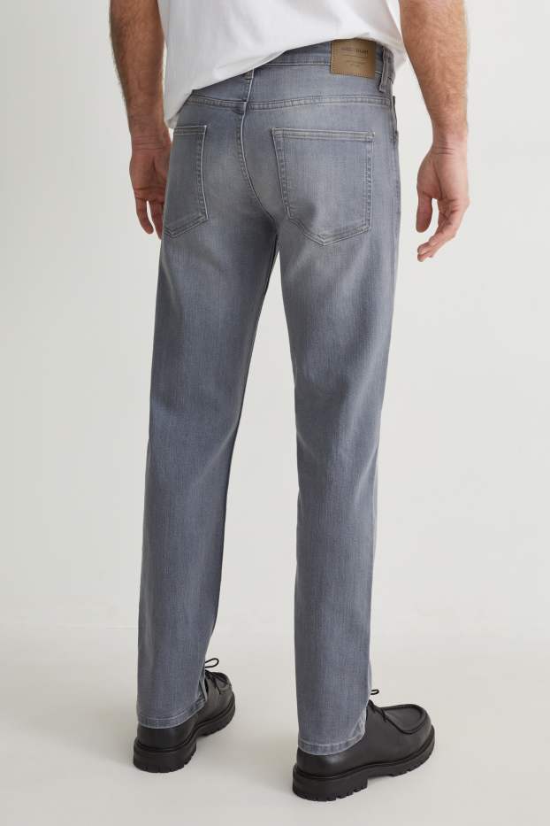 Bărbați - Slim jeans - LYCRA® - denim-gri deschis