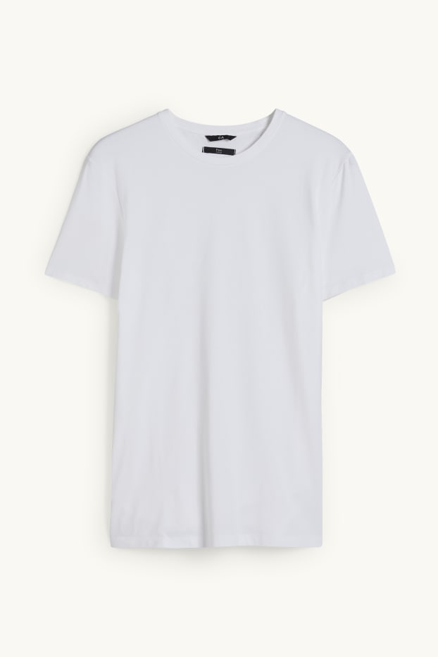 Uomo - T-shirt - Flex - bianco