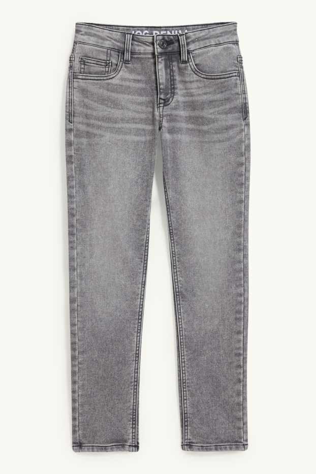 Enfants garçons - Slim jean - jog denim - jean gris
