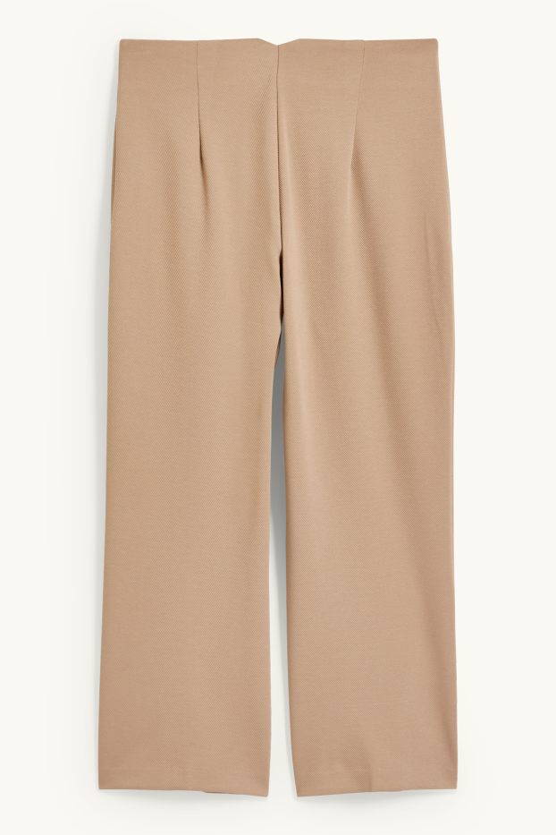 Dames - Culotte - high waist - beige