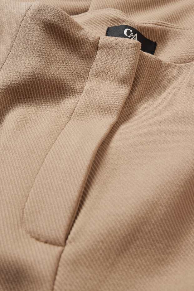 Dames - Culotte - high waist - beige