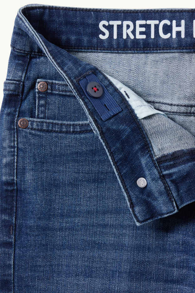 Kinder Buben - Slim Jeans - LYCRA® - dunkeljeansblau