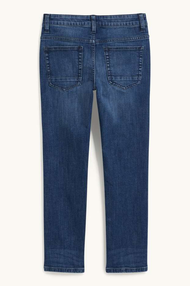 Kinder Buben - Slim Jeans - LYCRA® - dunkeljeansblau