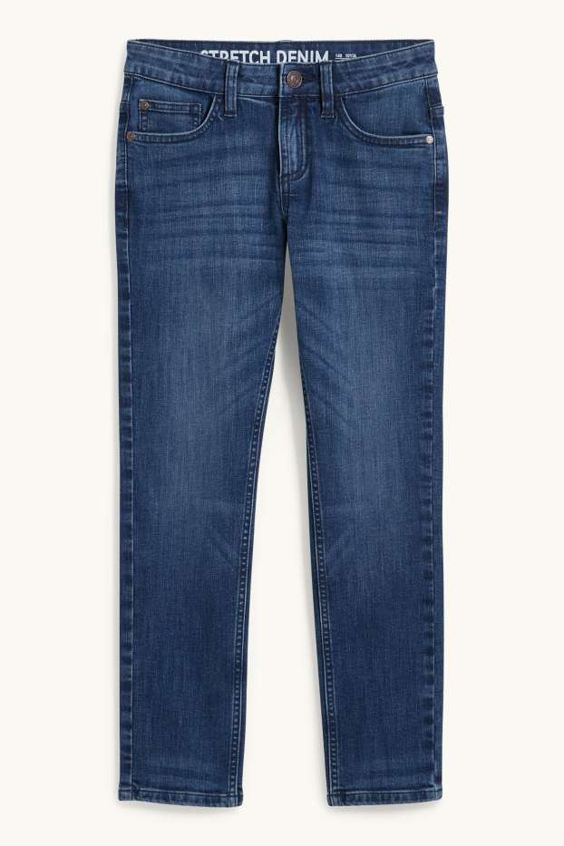 Kinder Buben - Slim Jeans - LYCRA® - dunkeljeansblau