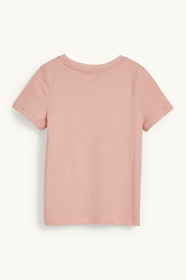 Kinderen: meisjes - T-shirt - roze