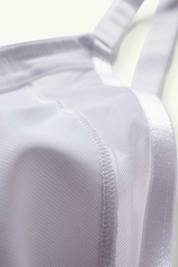 Women - Non-wired bra - non-padded - white