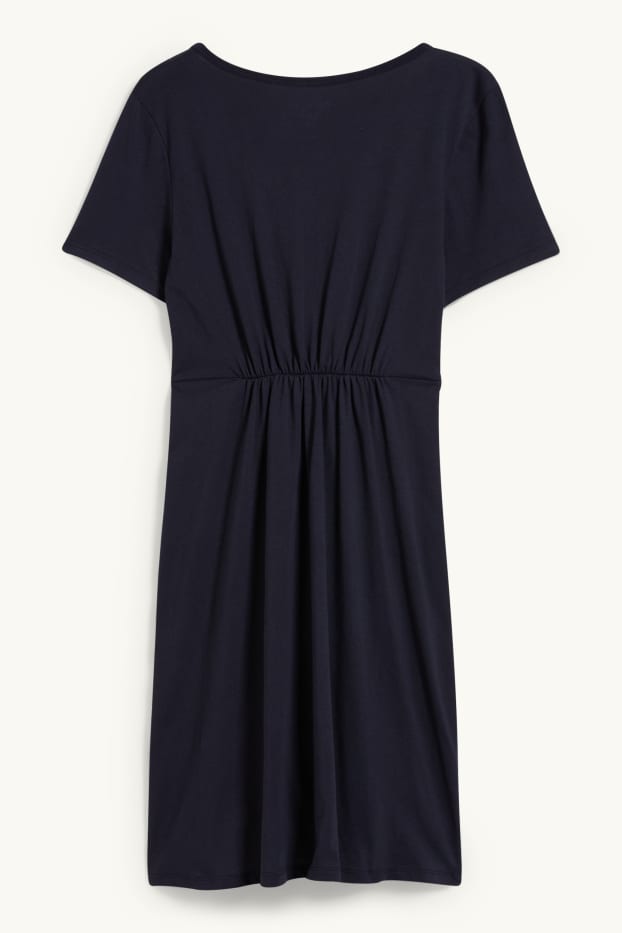 Women - Nursing nightdress - dark blue