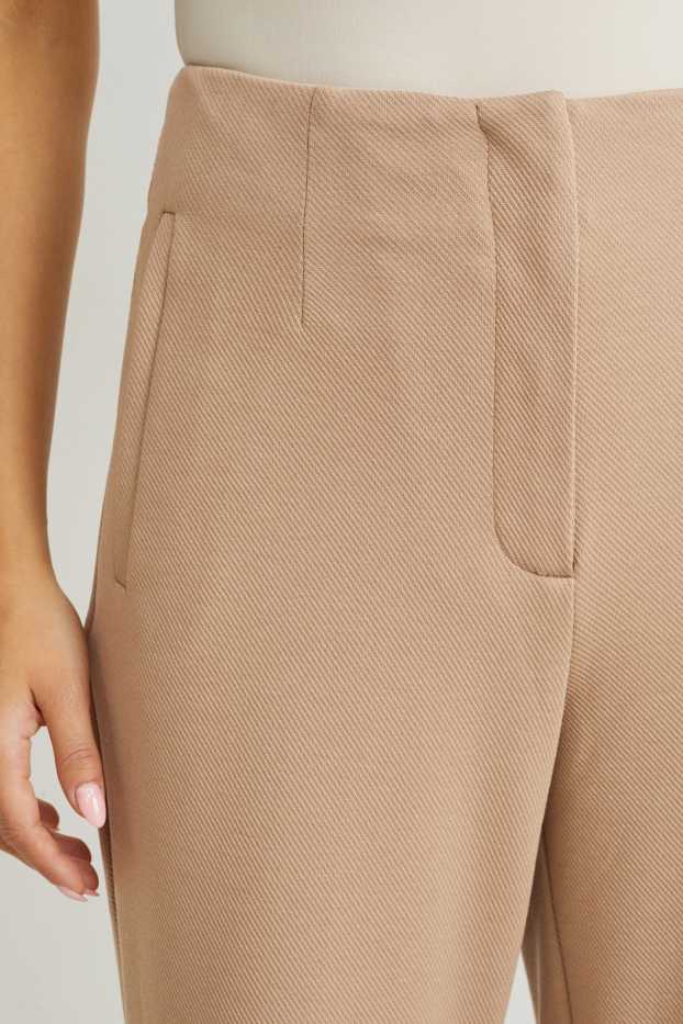 Dames - Culotte - high waist - beige