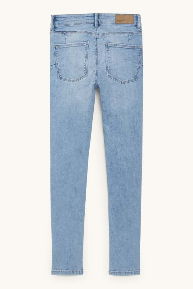 Dona - Skinny jeans - mid waist - texans modeladors - LYCRA® - texà blau clar