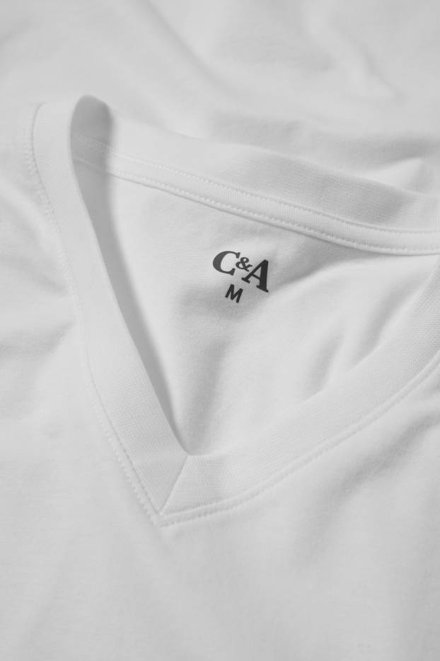 Herren - Multipack 2er - Unterhemd - weiss