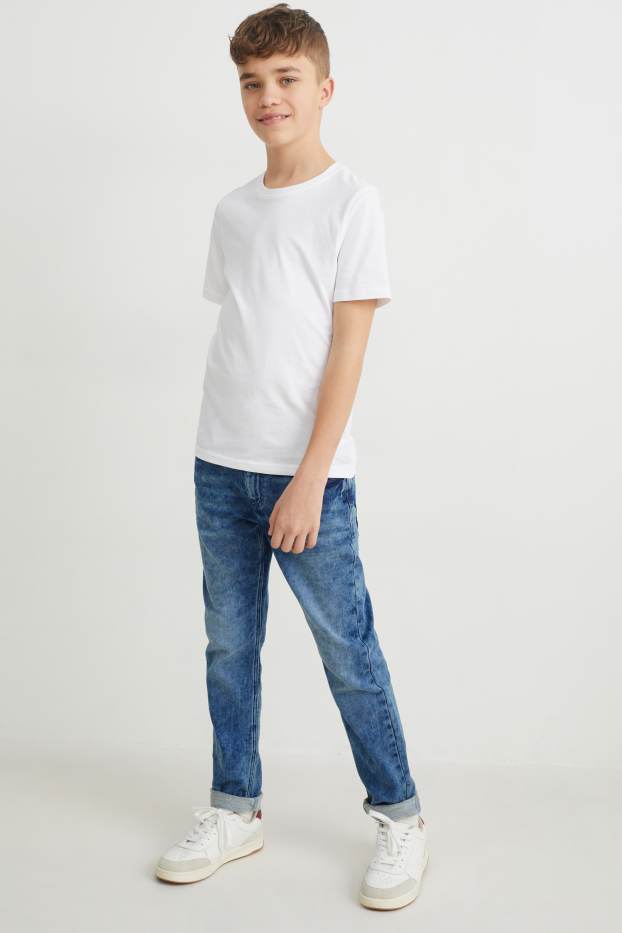 Enfants garçons - Slim jean - jog denim - jean bleu
