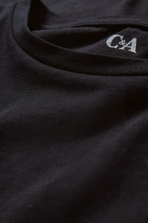 Kinderen: meisjes - T-shirt - zwart