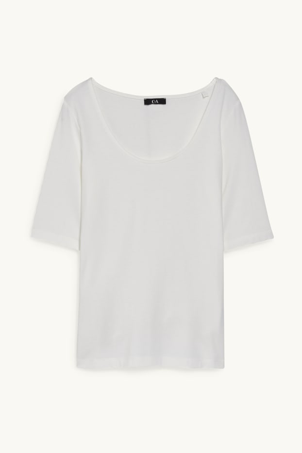 Femmes - T-shirt - blanc