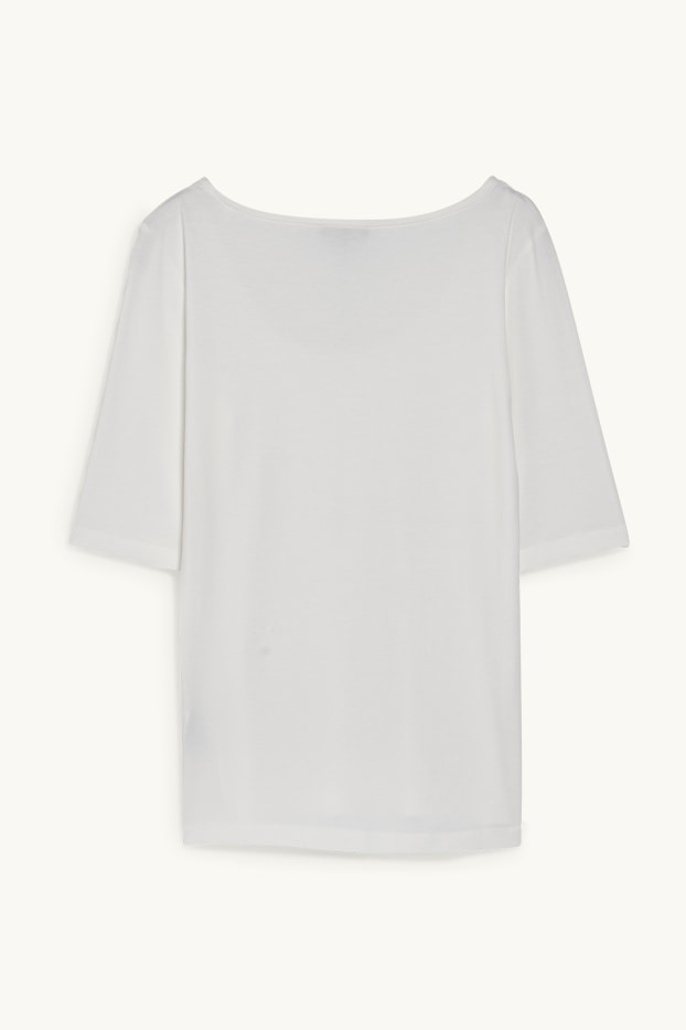 Femmes - T-shirt - blanc