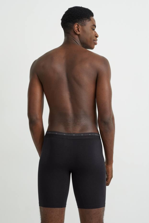Men - Multipack of 3 - trunks - black