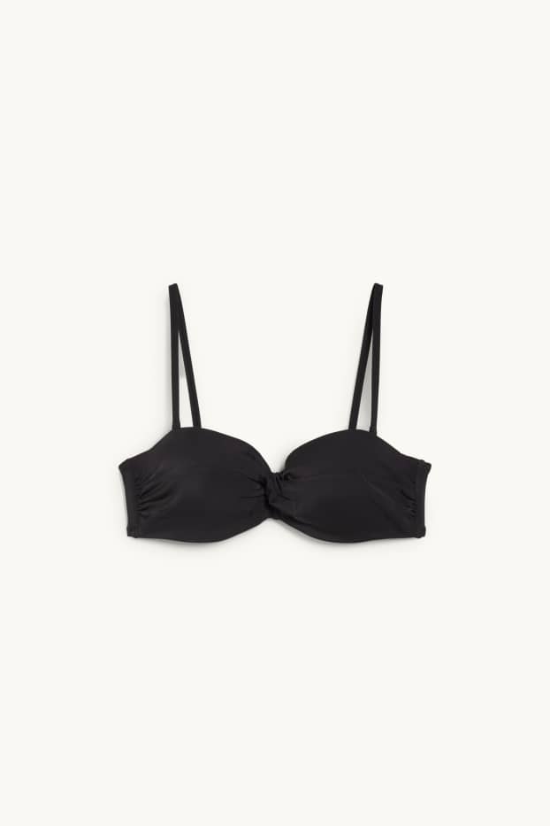 Damen - Bikini-Top mit Bügel - wattiert - LYCRA® XTRA LIFE™ - schwarz