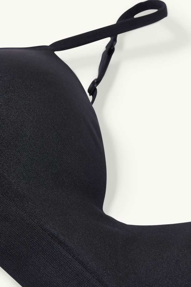Donna - Reggiseno senza ferretti - DEMI - imbottito - nero