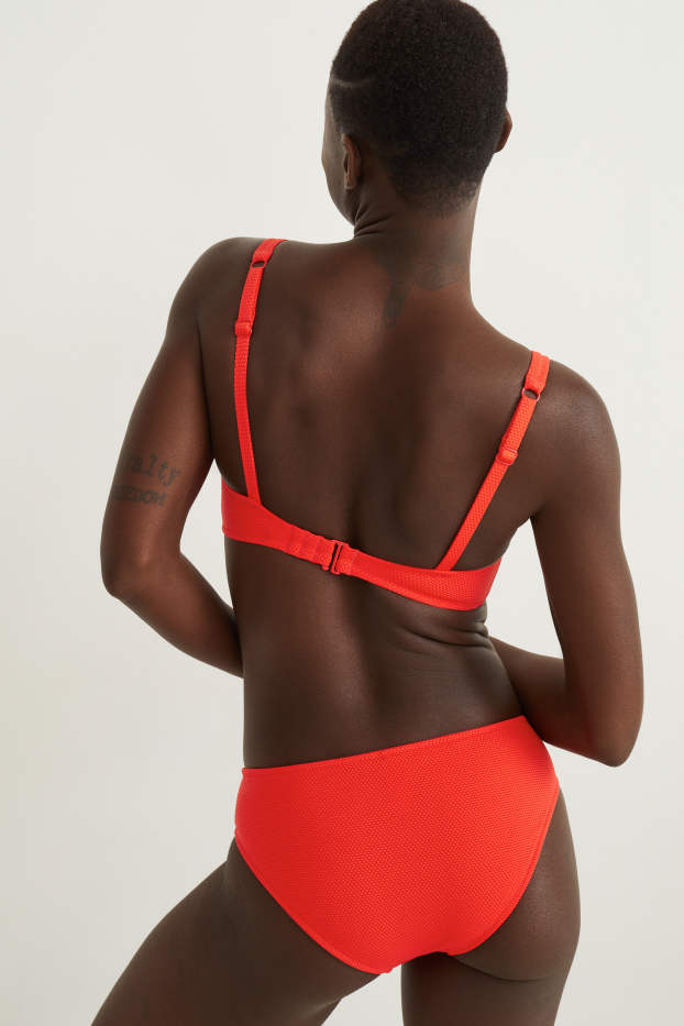 Femmes - Haut de bikini - ampliforme - sans armatures - LYCRA® XTRA LIFE™ - rouge
